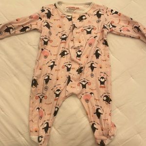 Magnetic Me organic cotton footie PJ